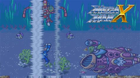 Mega Man X [60FPS]: Launch Octopus's Stage (Buster Only/No .